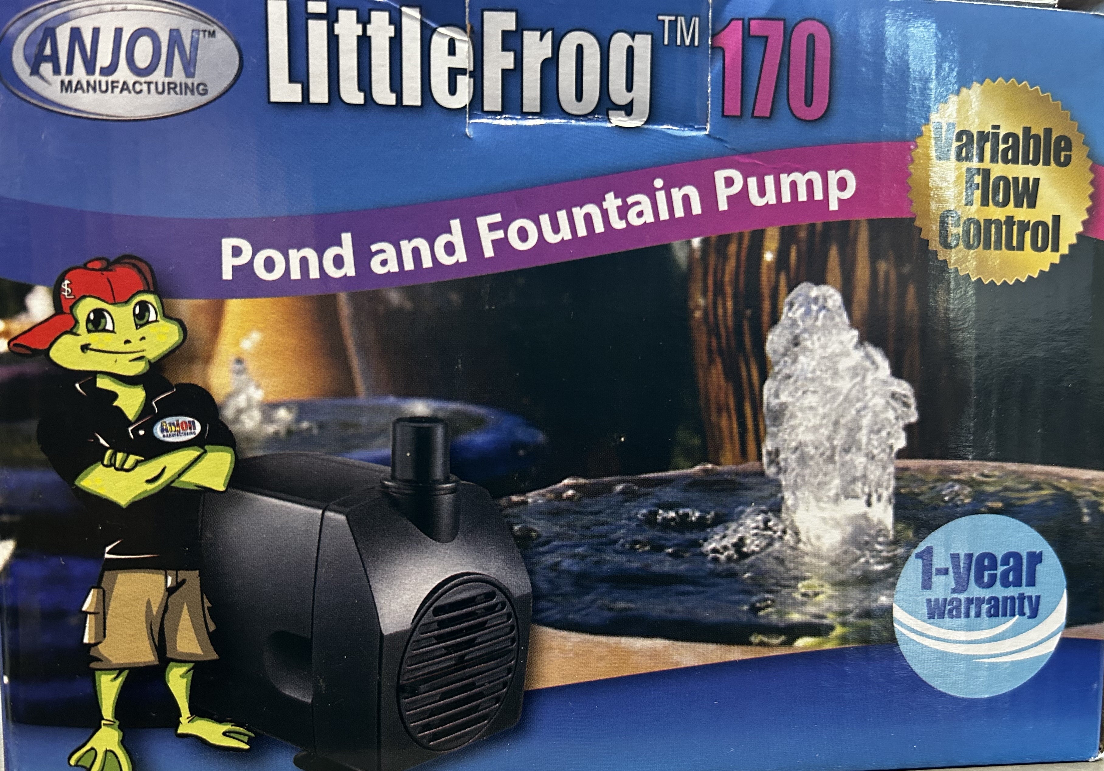 Anjon Manufacturing Little Frog Statuary & Fountain Pumps