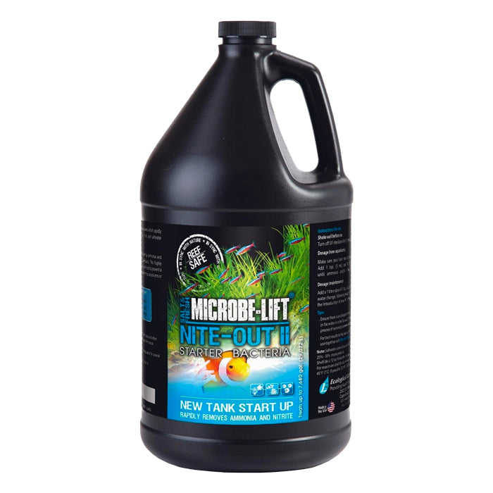 Microbe-Lift Nite-Out II Aquarium Bacteria 1 Gallon