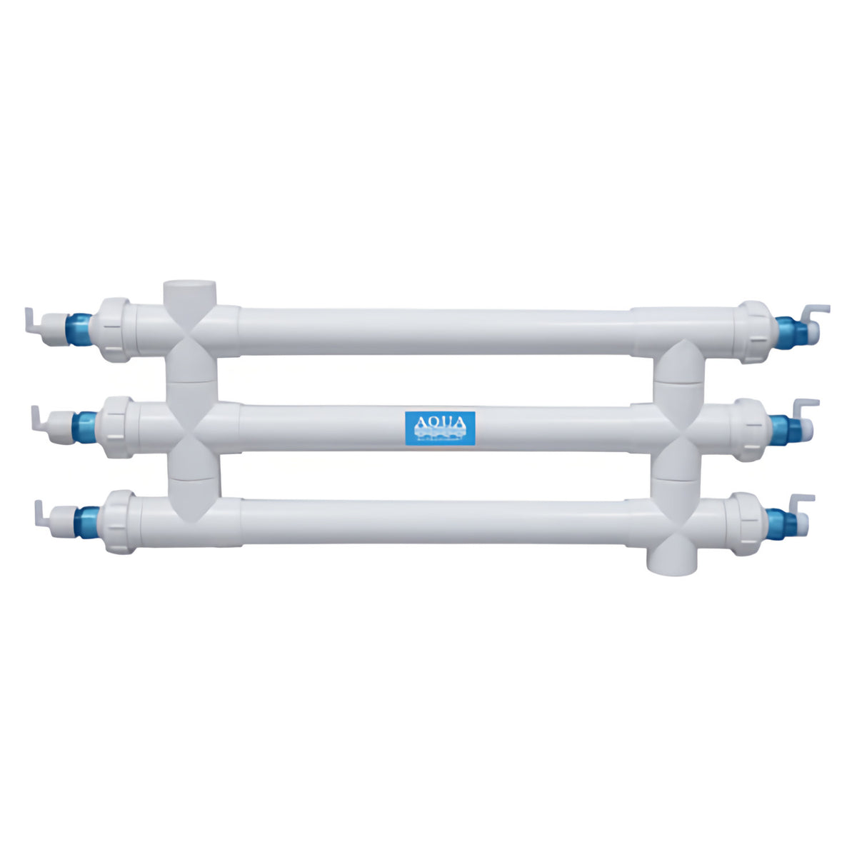 120 Watt 2" White 3-Lamp - Aqua Ultraviolet Ozone Series UV+Ozone Sterilizer