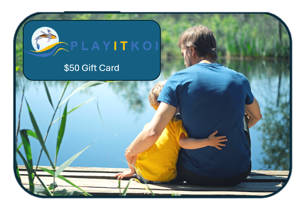 Play It Koi Father's Day Gift Card