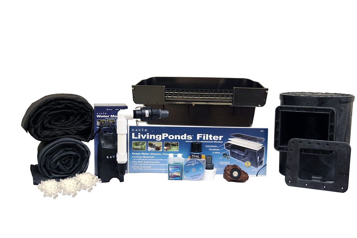 Savio Pond Packages with Optional UV Clarifier