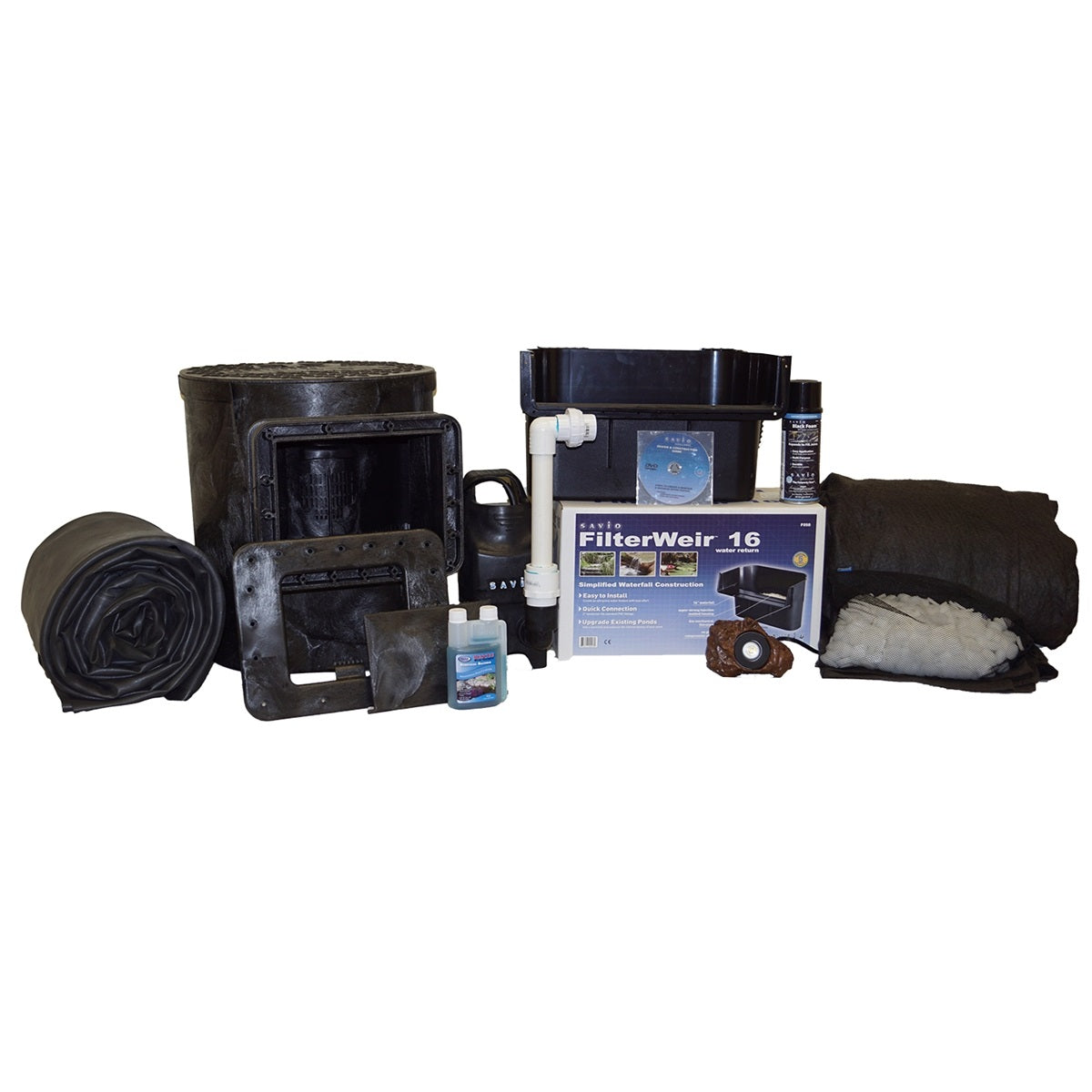 Savio Pond Packages with Optional UV Clarifier