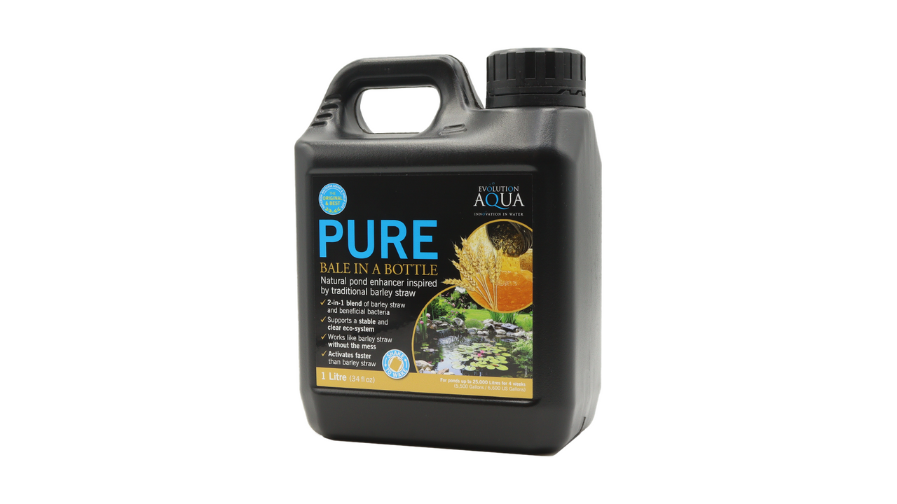 Evolution Aqua Pure Bale in a Bottle 1 Liter - Play It Koi
