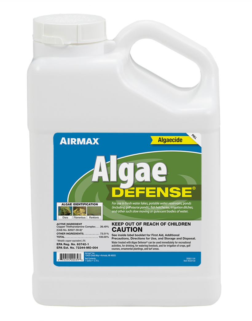 Alguicida de acción rápida Airmax Pond Logic Algae Defense - 1 galón