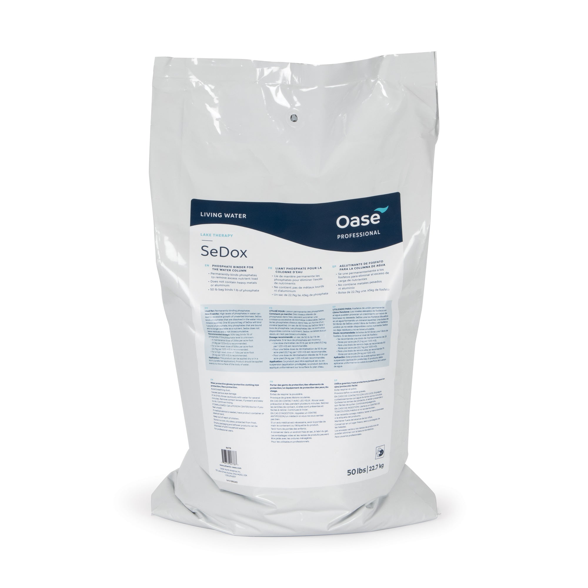 OASE Lake Therapy SeDox 50 lb Phosphorus Binder