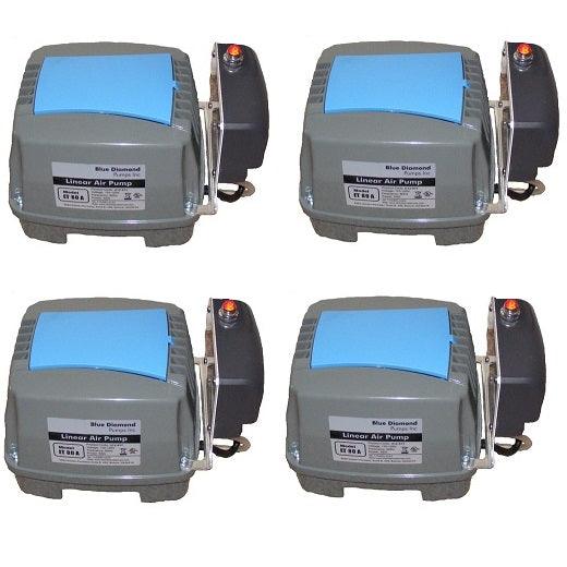 Blue Diamond Envir-o ETA Series Air Pumps with Alarm - Contractor Bulk Cases - Play It Koi