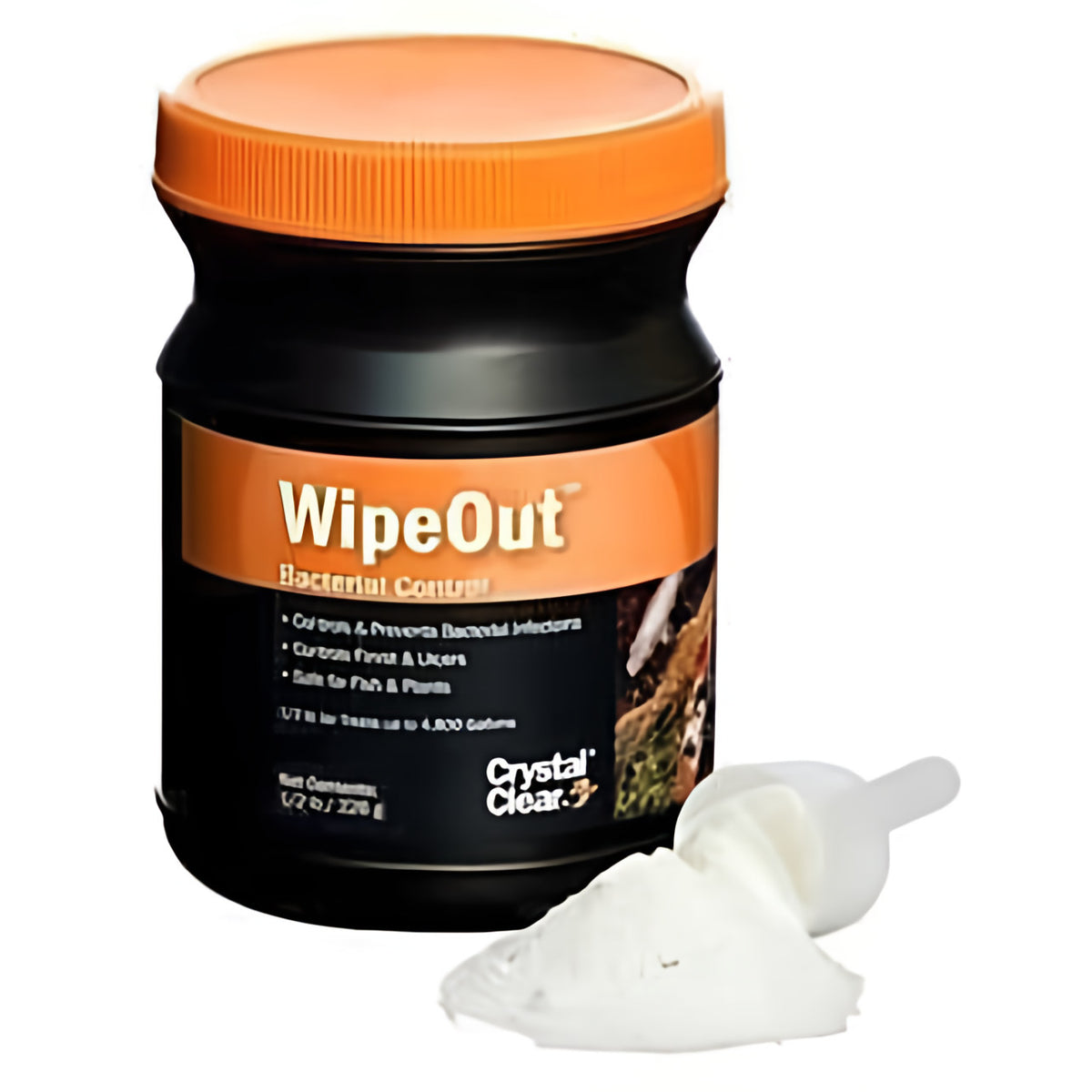 CrystalClear WipeOut - Bacterial Control 8 oz - Play It Koi