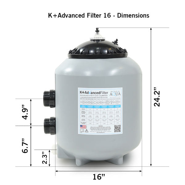 Evolution Aqua K+ Advanced Pressure Filters