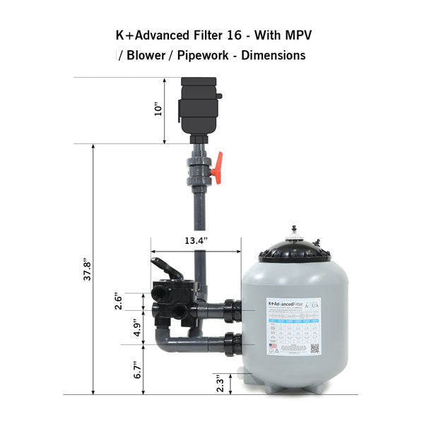 Evolution Aqua K+ Advanced Pressure Filters