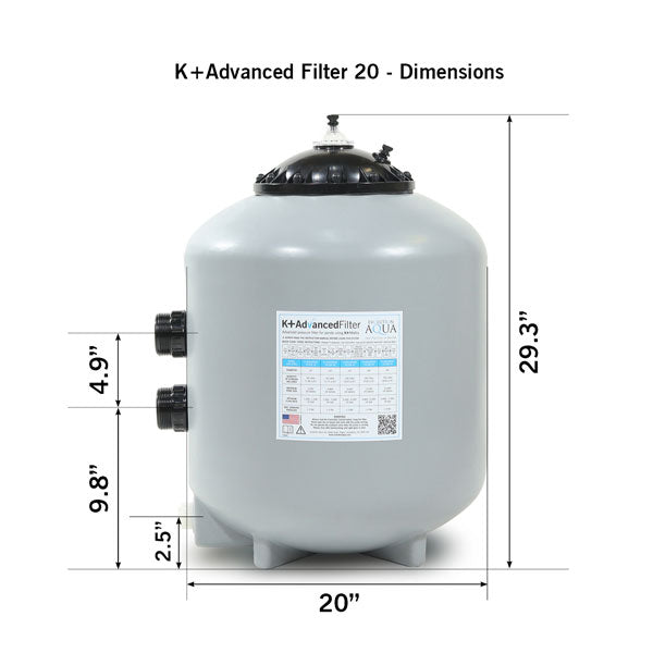 Evolution Aqua K+ Advanced Pressure Filters