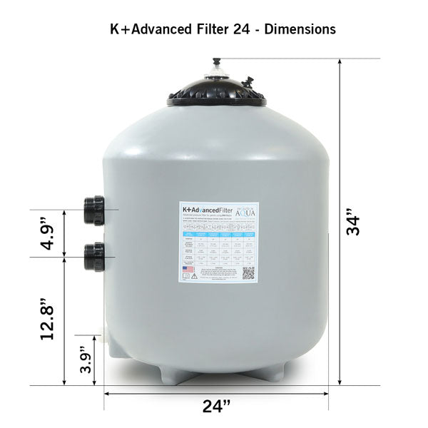 Evolution Aqua K+ Advanced Pressure Filters