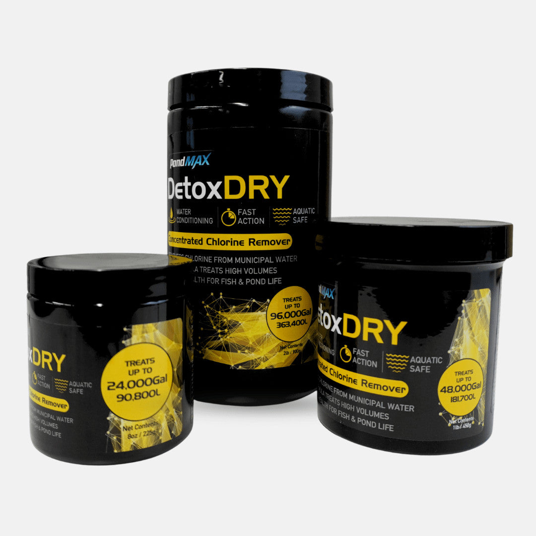 PondMax DetoxDRY Pond Dechlorinator - - Play It Koi