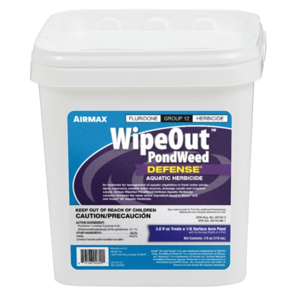 Herbicida acuático Airmax Pond Logic WipeOut PondWeed Defense