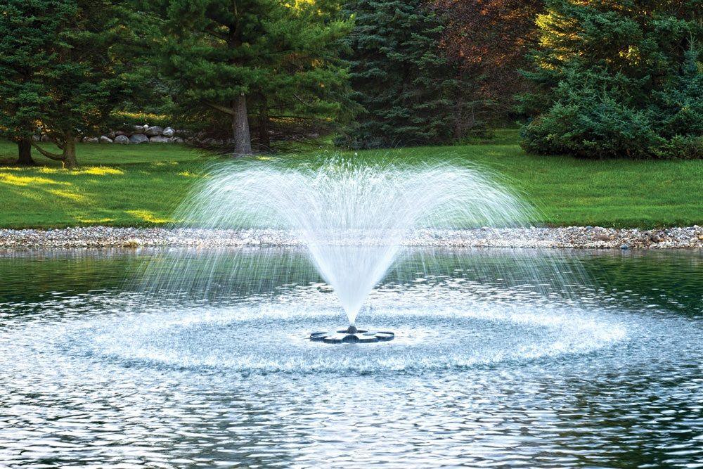 Airmax EcoSeries 1/2 HP Floating Lake Fountain - Play It Koi
