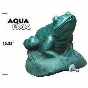 Aqua Ultraviolet Statuary Fish or Frog Pond UV Spitters - Play It Koi