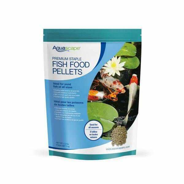 Aquascape Premium Staple Fish Food Pellets - Mixed Pellets - Play It Koi