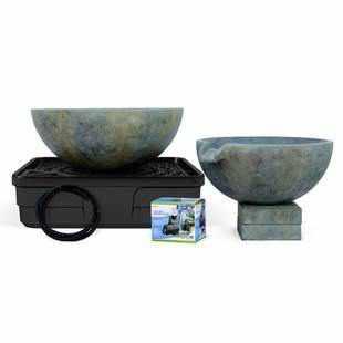 Aquascape Spillway Bowl and Basin Landscape Fountain Kit - Play It Koi