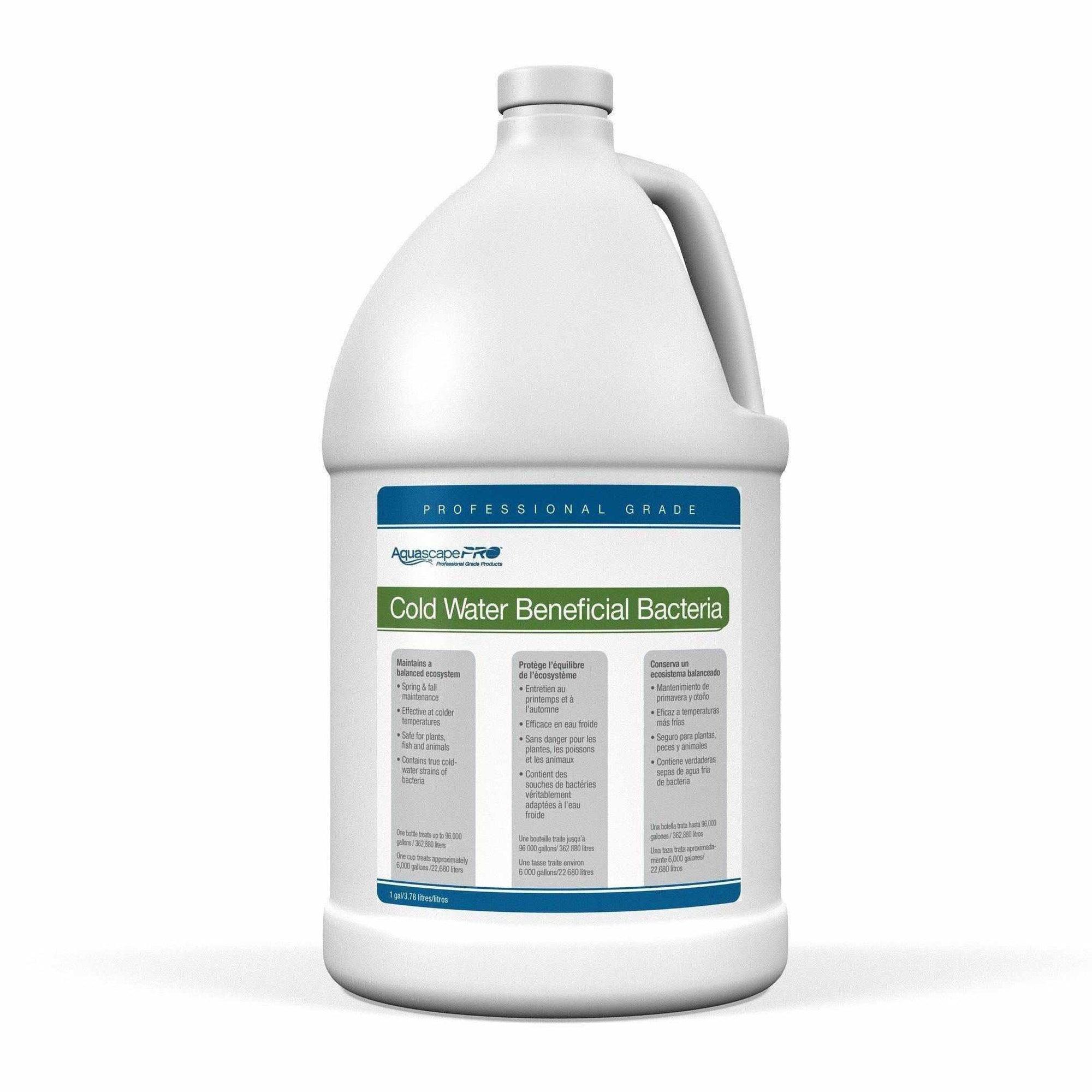 AquascapePRO Cold Water Beneficial Bacteria for Ponds / Liquid - 3.78ltr / 1 gal - Play It Koi
