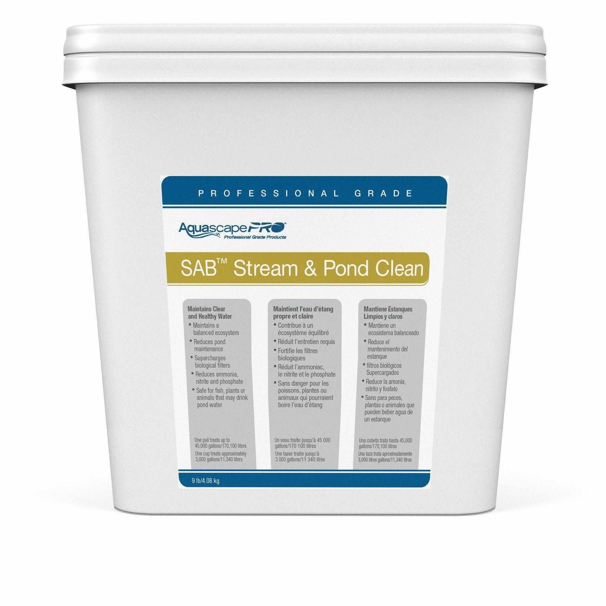 Sab Stream AquascapePRO SAB Stream & Pond Cleaner / Dry - 4.08kg / 9lb