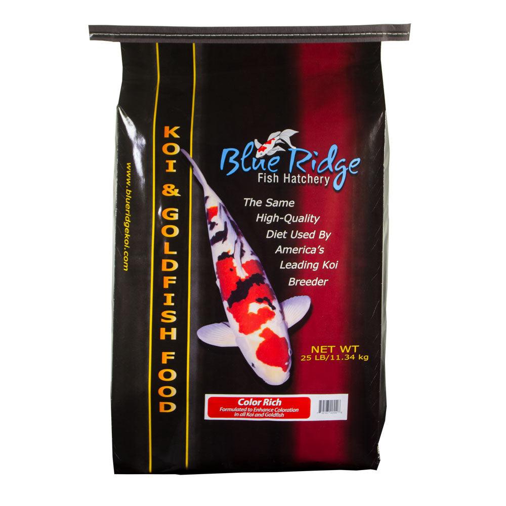 Blue Ridge Color Rich Formula Koi & Goldfish Food - Play It Koi