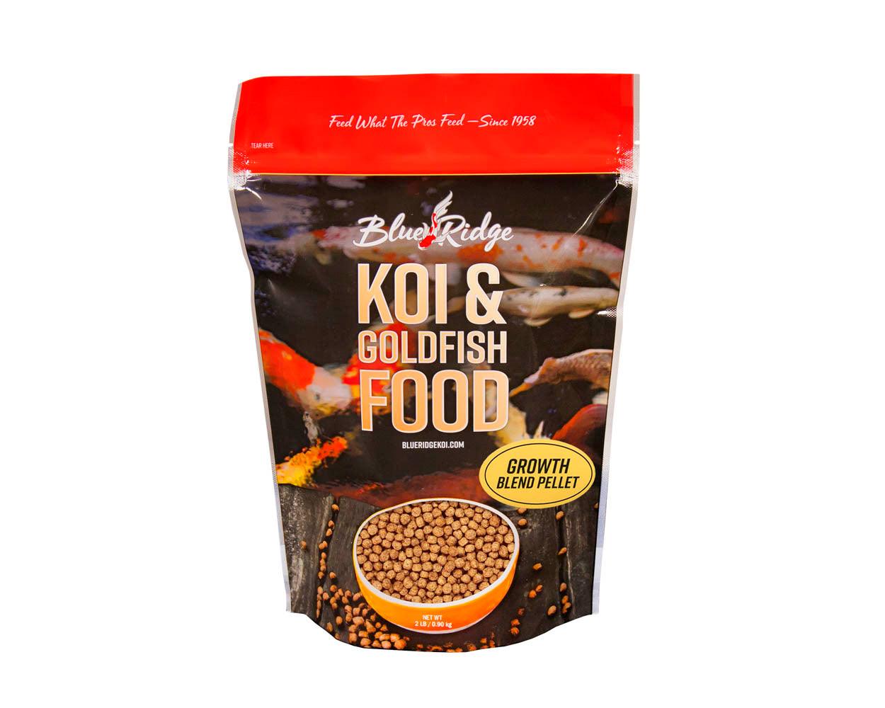 Blue Ridge Floating Blend Growth Formula Koi & Goldfish Food - Play It Koi