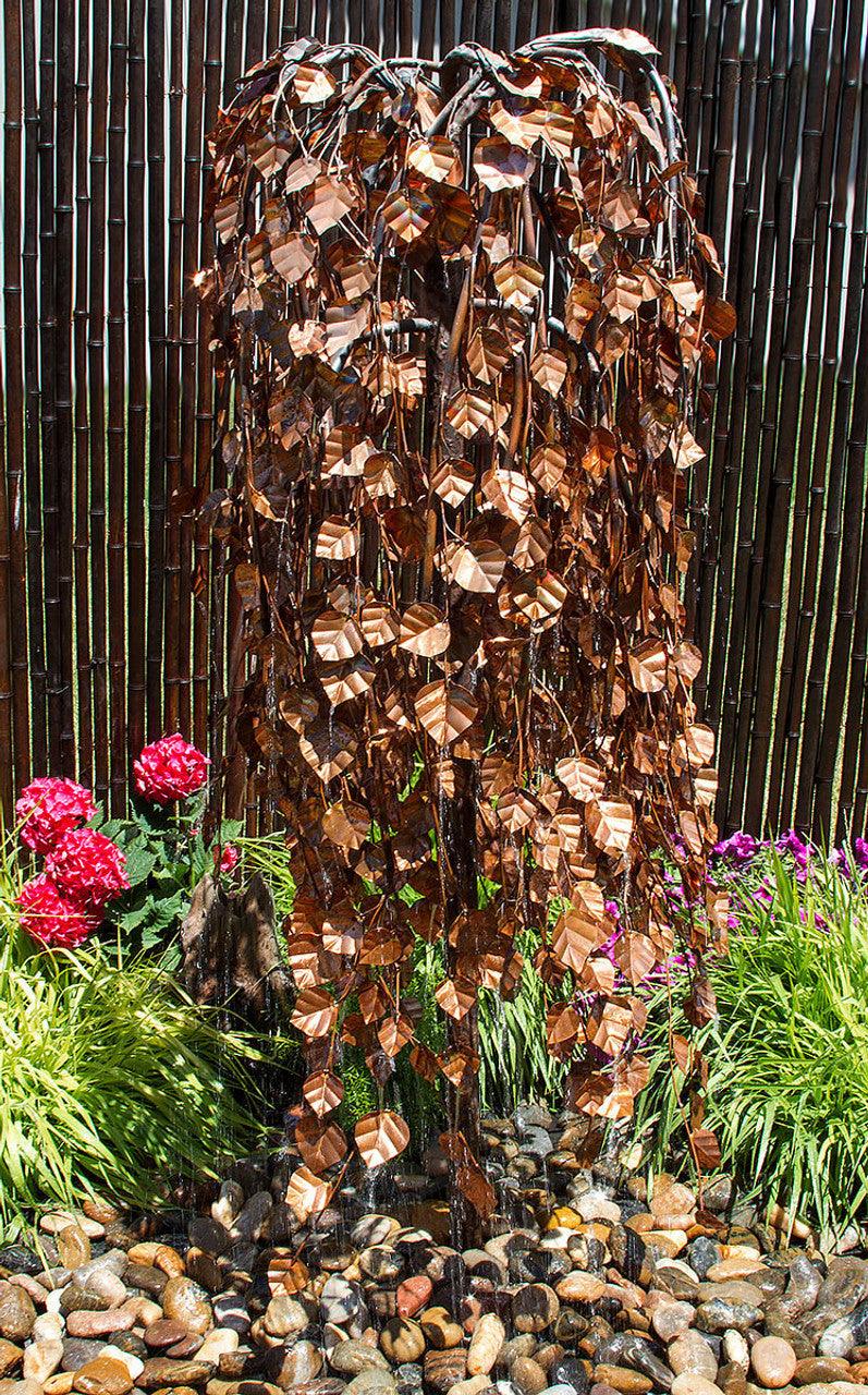 Copper Fountain Kit - Weeping Elm Tree - Play It Koi