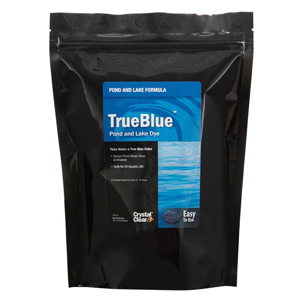 CrystalClear TrueBlue Pond & Lake Dye Packets, 4 Pack - Play It Koi