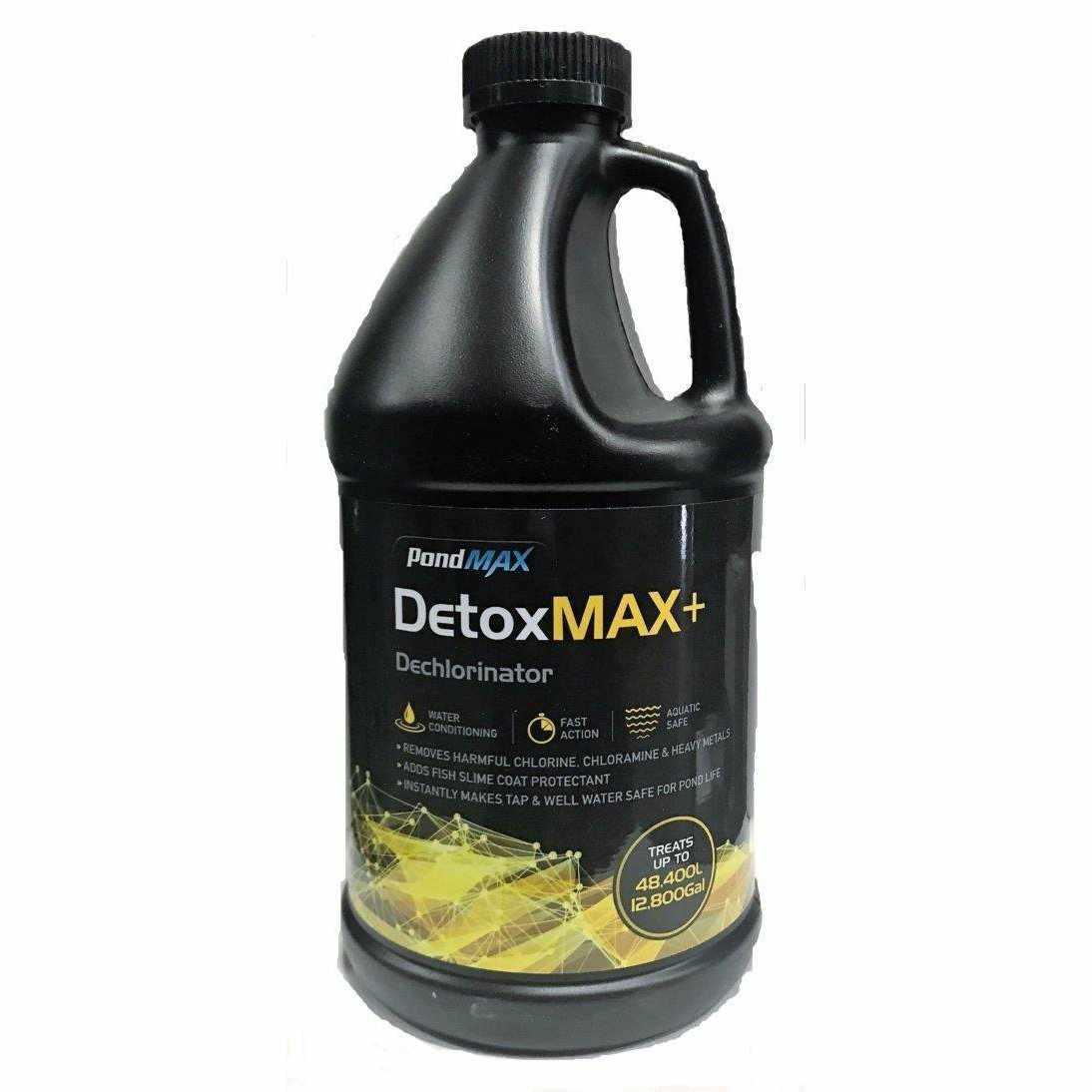 DetoxMAX+ Dechlorinator - Play It Koi