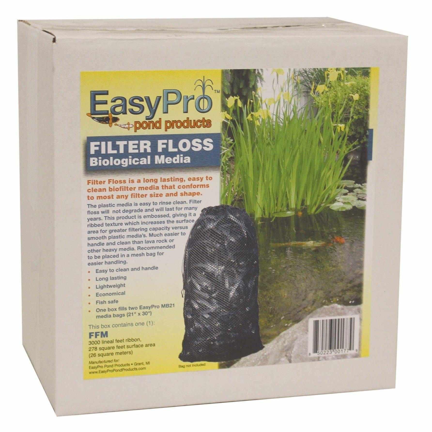 EasyPro Filter Floss Bio-Media, 3000' Roll - Play It Koi