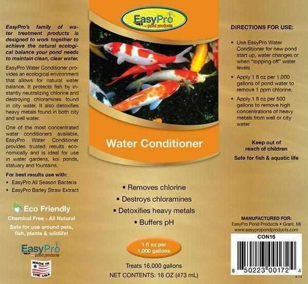 EasyPro Water Conditioner and Dechlorinator - Play It Koi