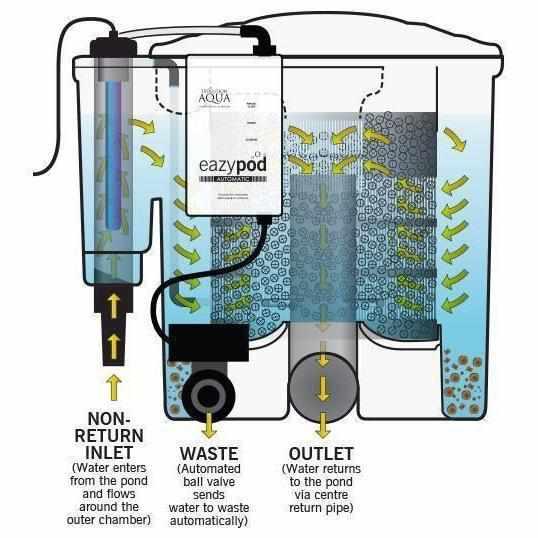 Evolution Aqua Eazypod Automatic Self-Cleaning Filters - Play It Koi
