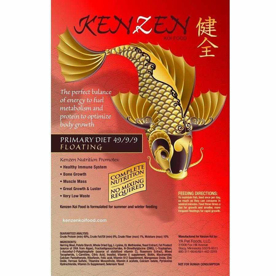 Kenzen Primary Floating Koi Food 7mm - Play It Koi