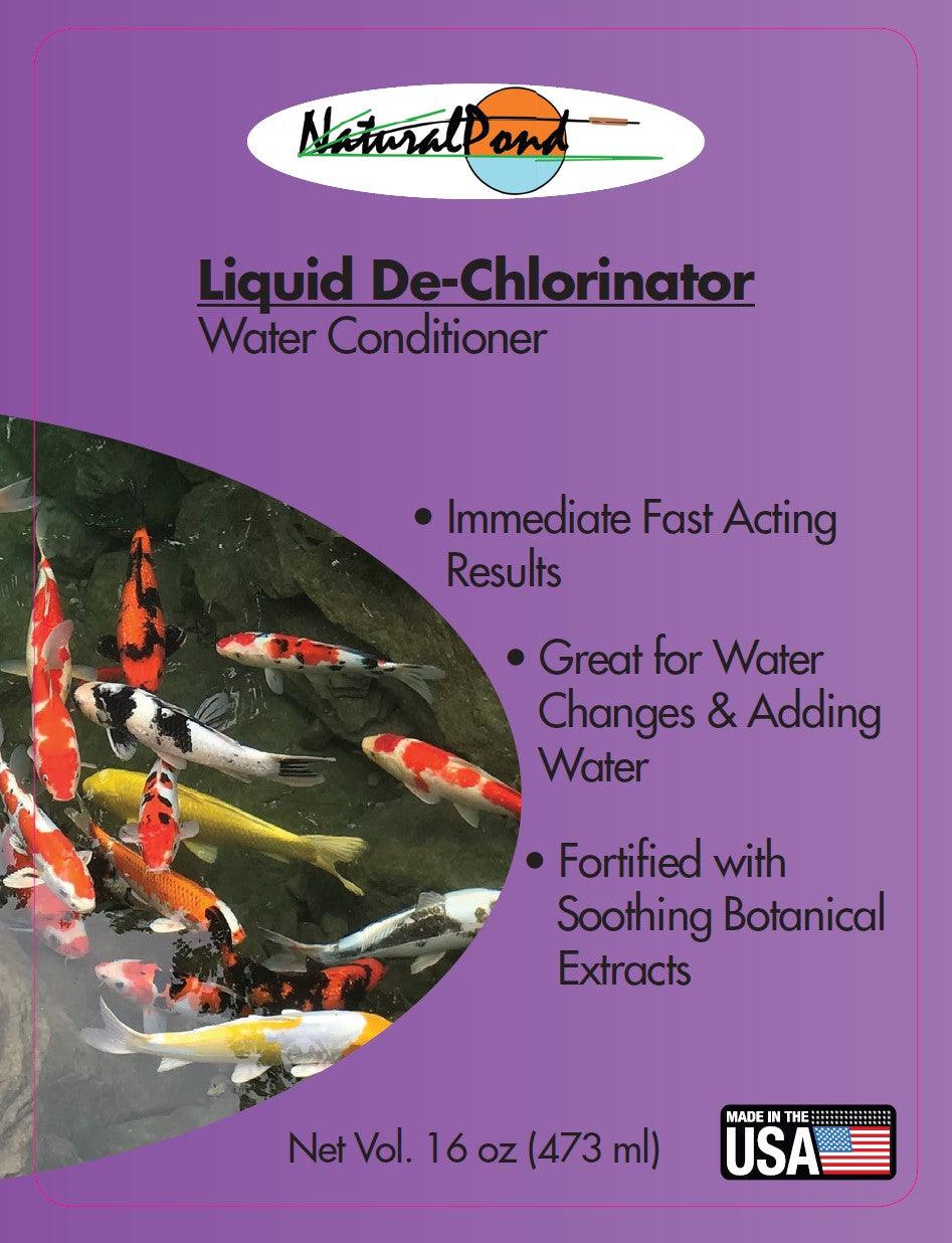 NaturalPond Liquid De-Chlorinator & Water Conditioner - Play It Koi
