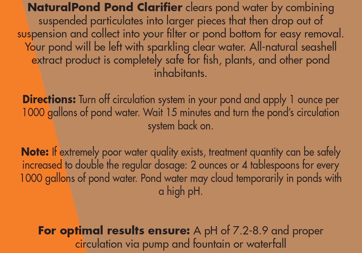 NaturalPond Pond Clarifier - Flocculant