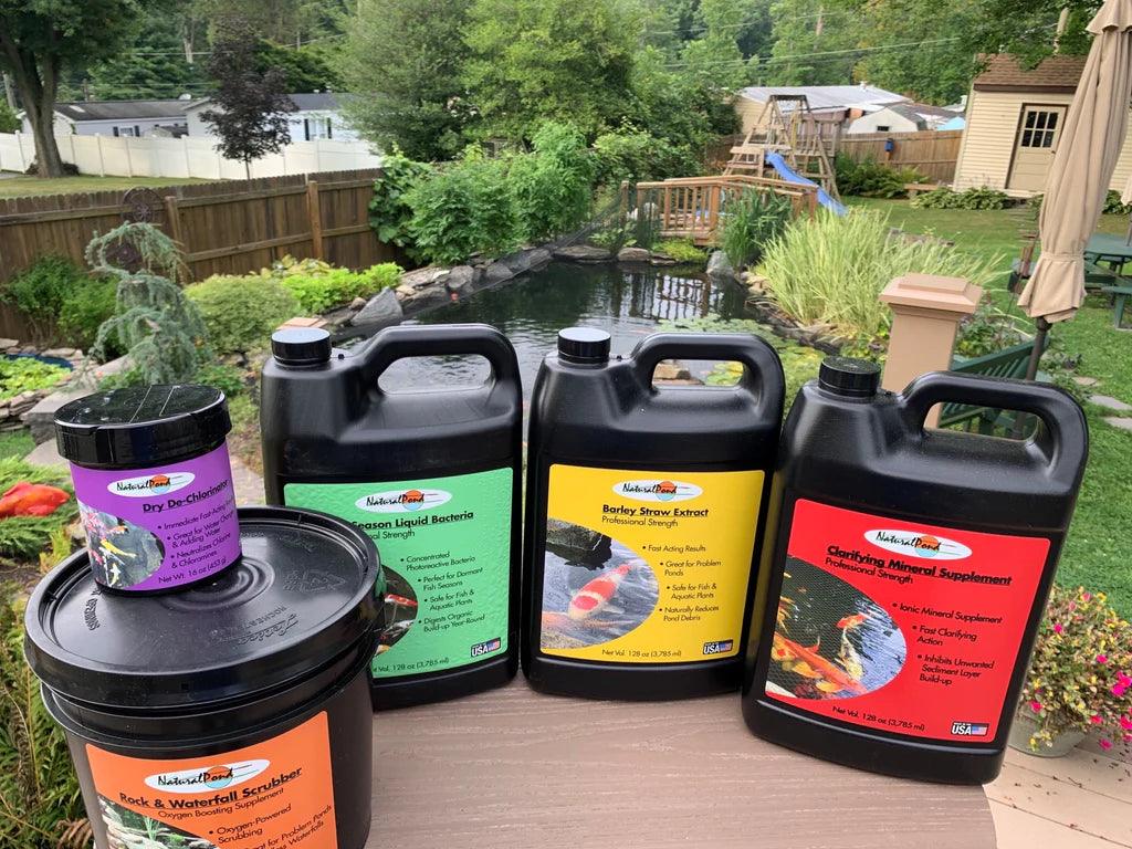 npk fertilizer for aquarium plants NaturalPond Water Treatment Kits Large Pond Kit / With De-Chlorniator
