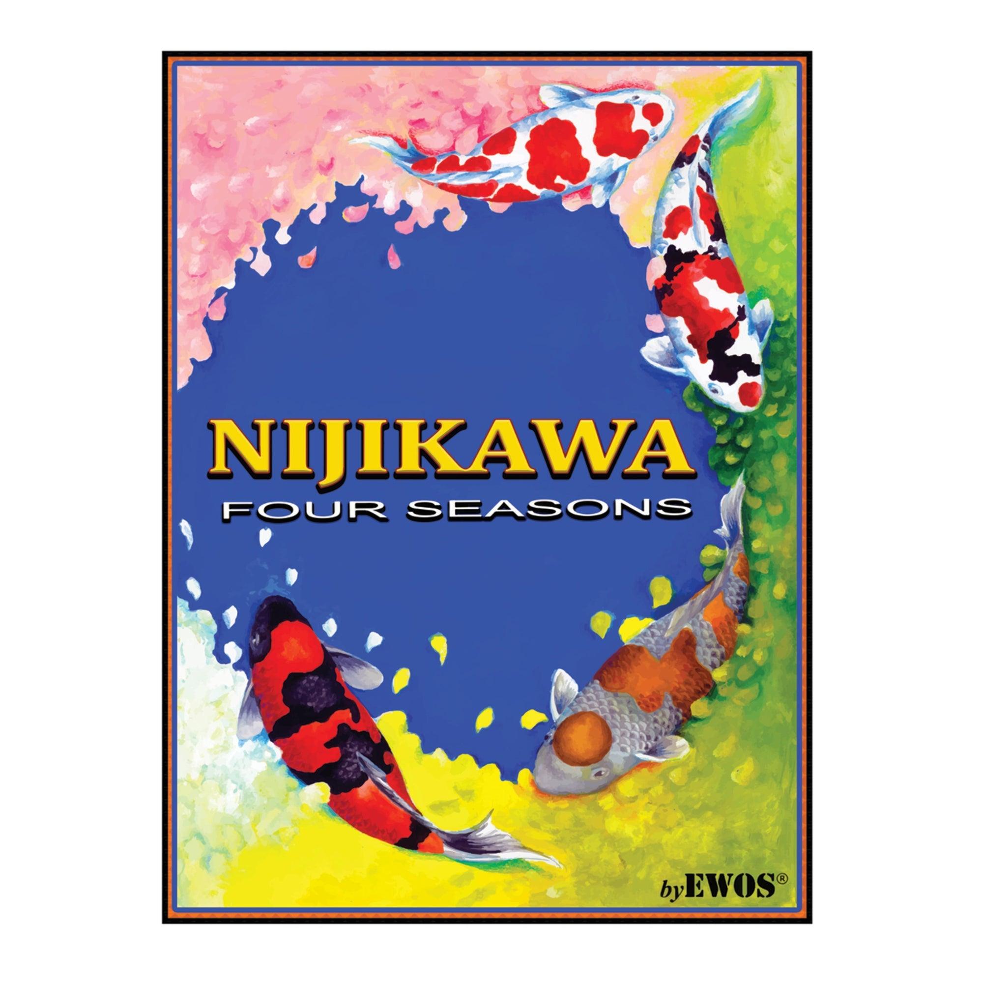 Nijikawa Four Seasons Premium Koi Food - Play It Koi