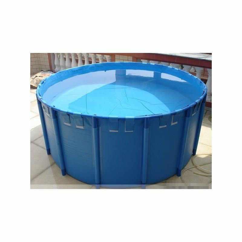 Round Portable Koi Pond Show Tanks