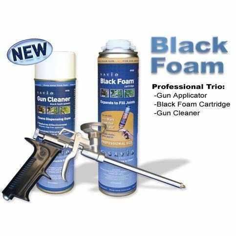 Savio Professional Black Waterfall Foam, Foam Gun Applicator and Foam Gun Cleaner - Play It Koi