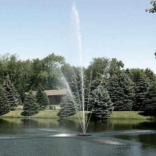 Scott Aerator Clover Lake Fountain ½ HP - Play It Koi