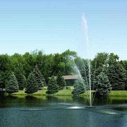 Scott Aerator Clover Lake Fountain ½ HP - Play It Koi