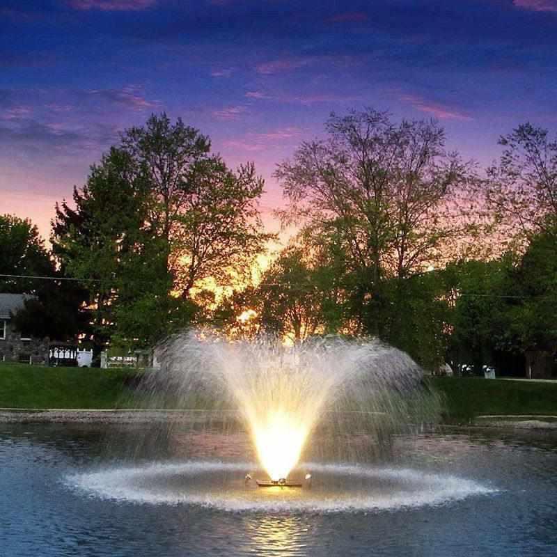Scott Aerator Night Glo LED Residential Fountain Lighting Sets - Play It Koi