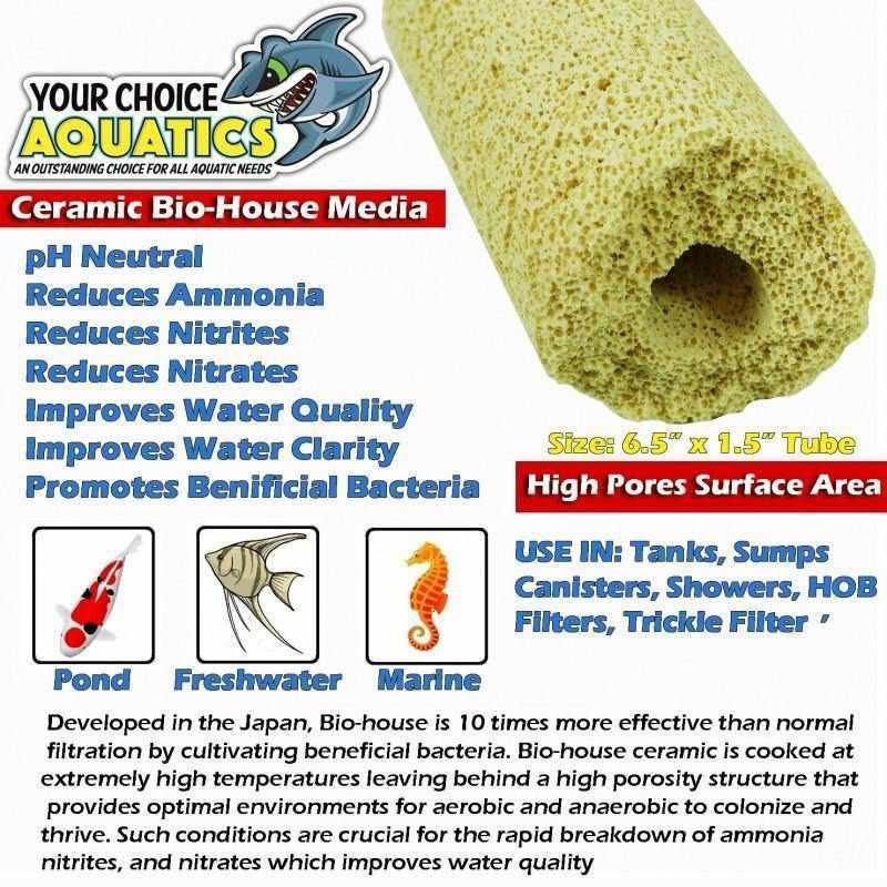 Seaside Aquatics Ceramic Bio House Round Filter Media - Play It Koi