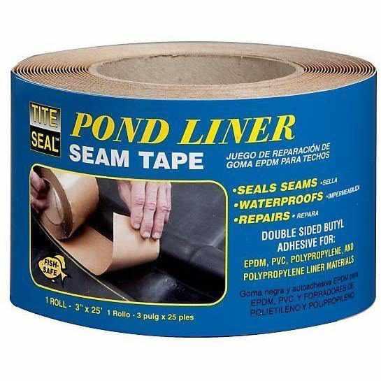 Tite Seal Double-Sided Pond Liner Seam Tape, 3" by 25' PLST325 - Play It Koi